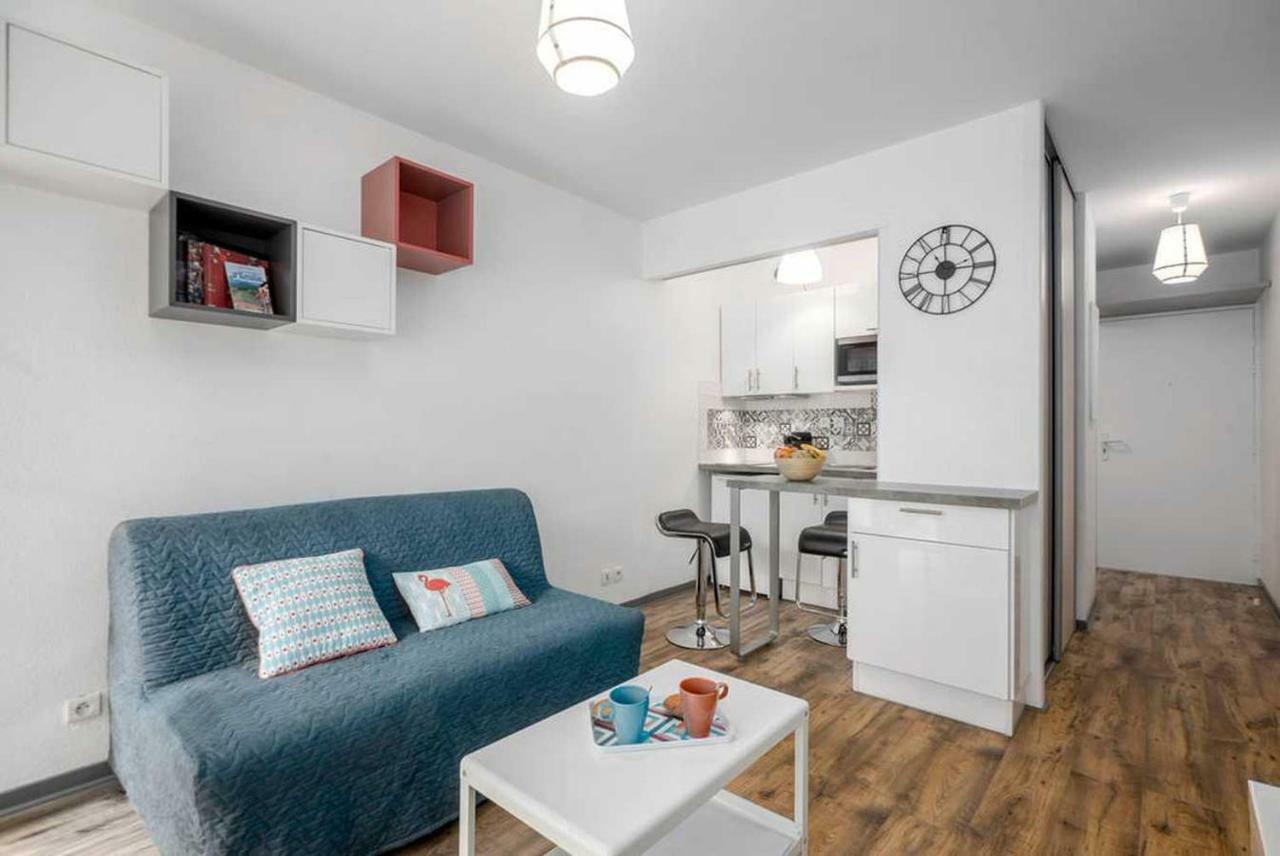 Bayonne et Anglet à pied - Terrasse bois privative Apartamento Exterior foto